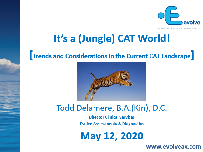 EvolveAx's tweet image. Thanks to the 100+ participants in Evolve's Catastrophic Impairment Webinar yesterday. Did you miss out? Contact evolve@evolveax.com to find out how we can customize a Webinar for your group!