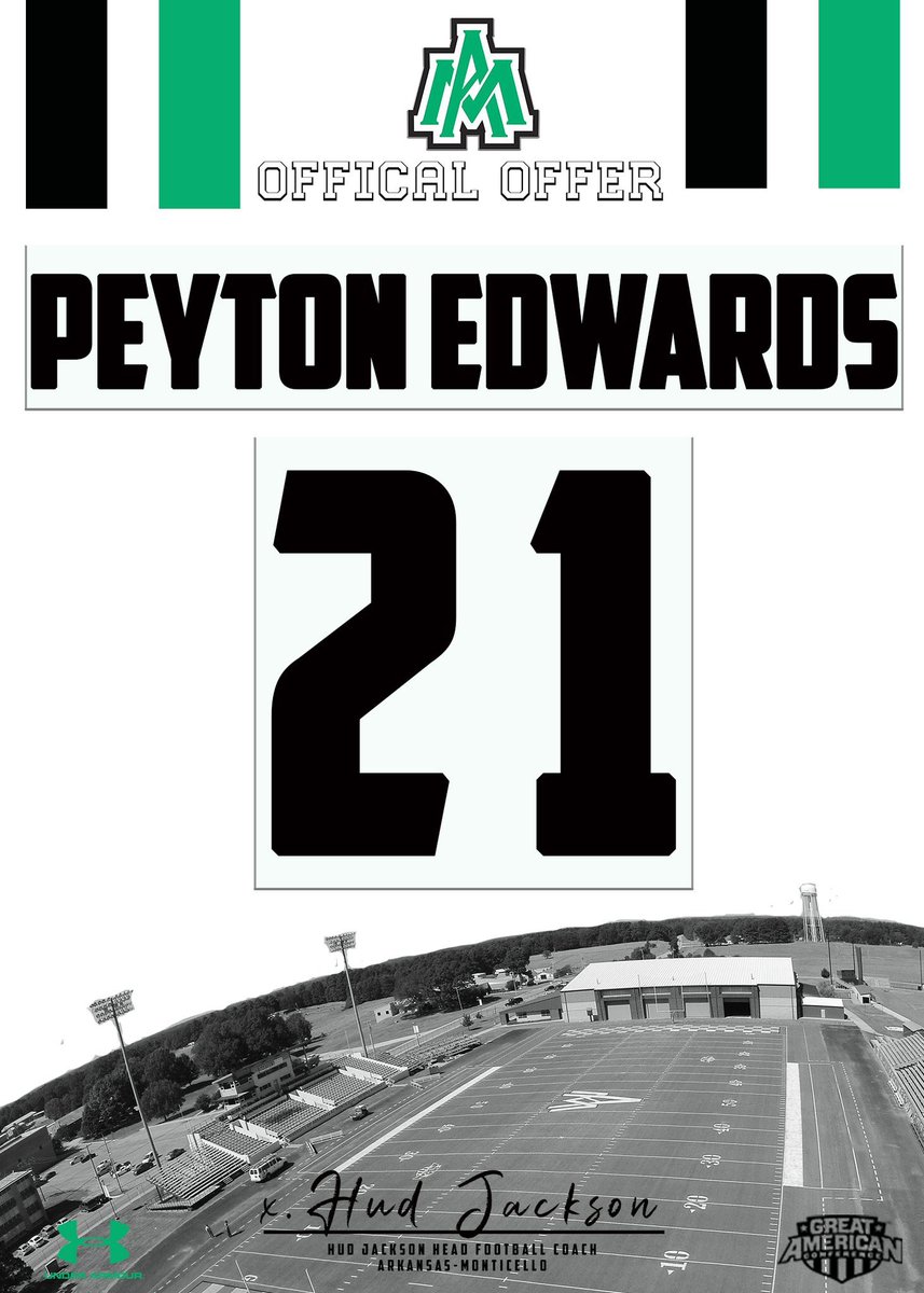 peytonedwards02's tweet photo. Thank you @WeevilFootball @CoachQuallsUAM  and @coachjweevils for giving me my first official offer ! https://t.co/btbpWPh7YY