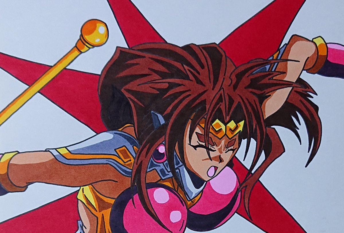 最終値引 超人学園ゴウカイザー 大判 セル画 動画 かりん 全身 大判 アニメ