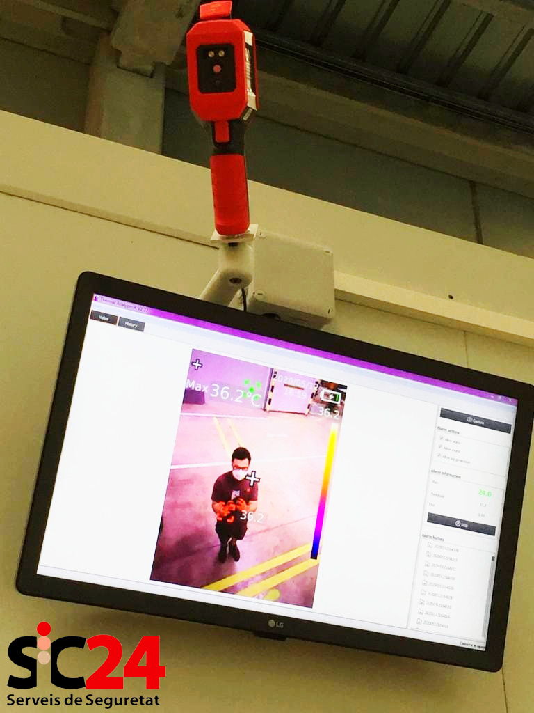 Equipando las instalaciones de nuestros clientes. Soluciones mediante cámaras térmicas fijas o portátiles.

Equipant les instal·lacions dels nostres clients. Solucions mitjançant cambres tèrmiques fixes o portàtils.

#soluciones #termicas #prevencion #covid19 #SIC24 #lleida