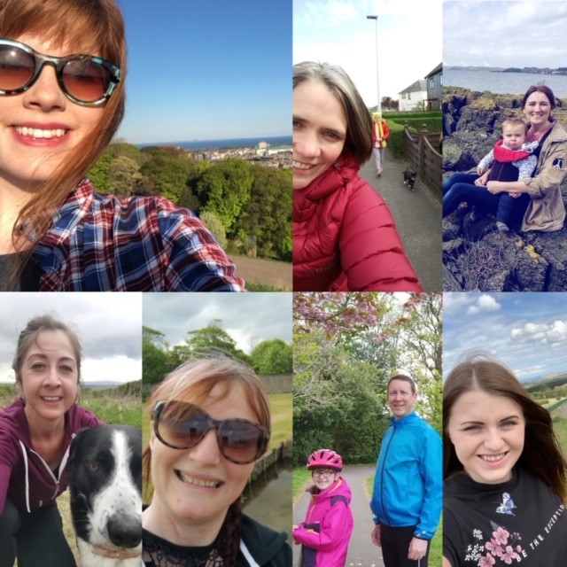 SutherlandIFA's tweet photo. The SI team successfully completed our 2.6 Challenge on Sunday - each walking the length of a marathon over 10 days in support of @_SOHTIS.

We're proud of each of them for getting involved - and thought we'd share some of their selfies from over the 10 days! 

Well done team! https://t.co/CchvxJEsaf