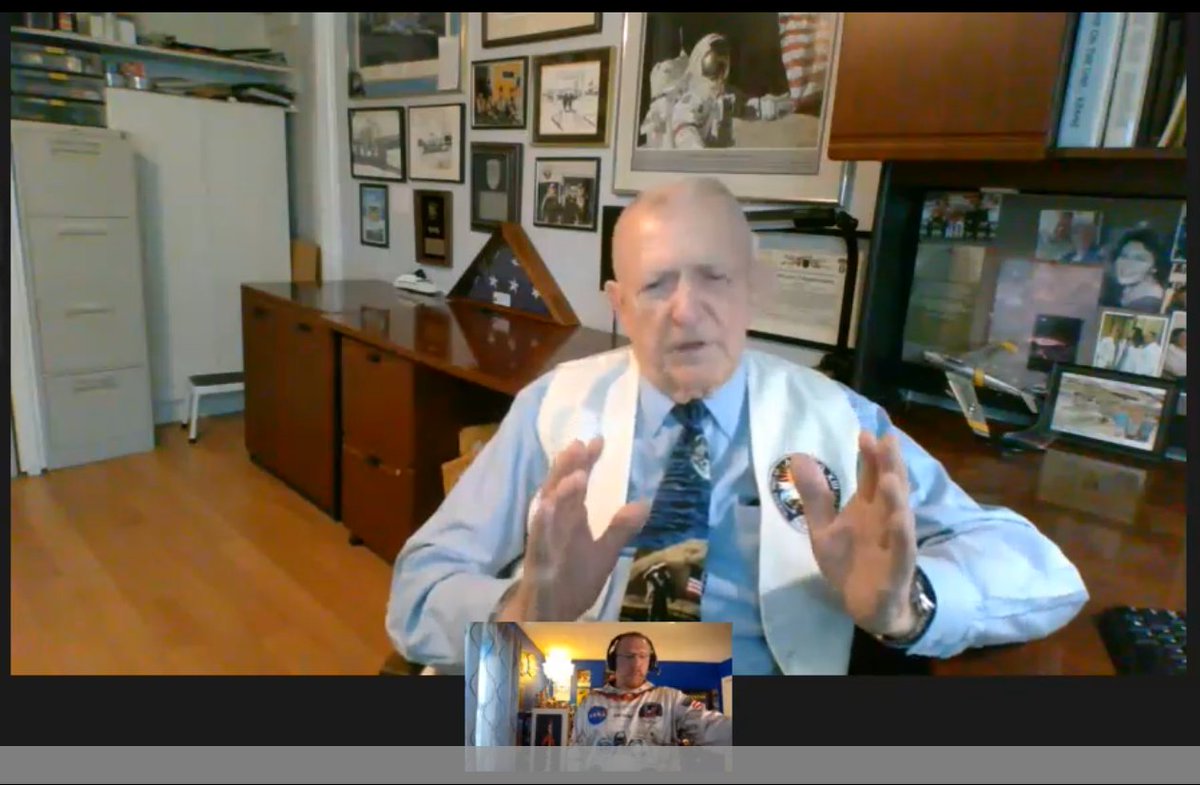 Live Q&A with retired NASA Flight Control Director Gene Kranz is going on now. Join  @graemeknows and  @MaxCampbell1337 in  #IBM Academy  http://ibm.co/academies   #Apollo50th  #Apollo13  #Leadership