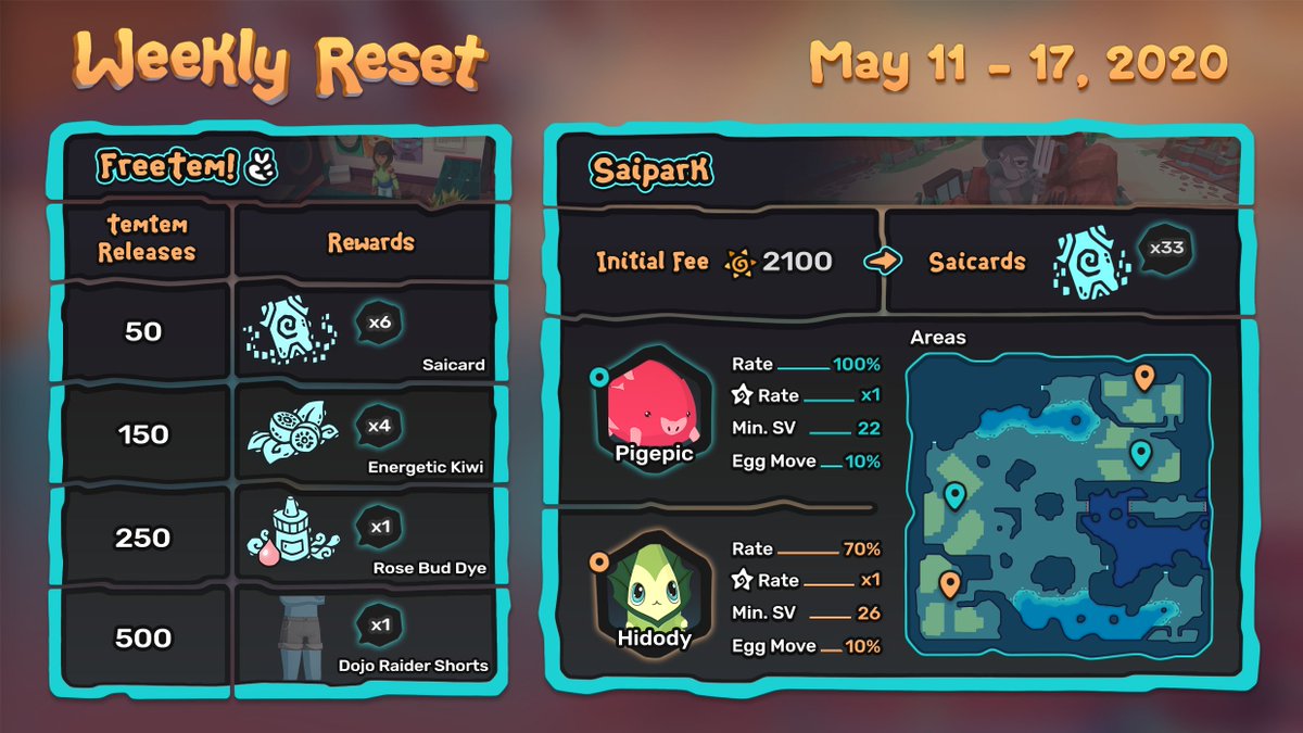 Temtem_es's tweet photo. ¡Aquí está la configuración para el Saipark de esta semana! ⁠
⁠
Esta semana en el Saipark ... un BLT menos el tomate.

#temtem https://t.co/ZaquB9tjWz