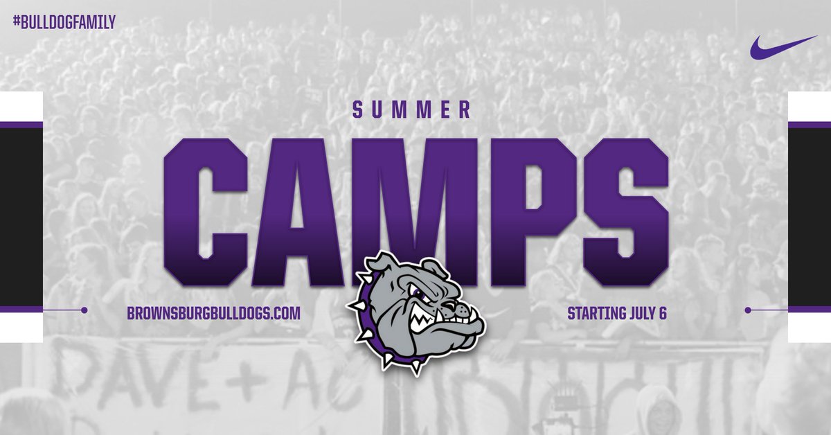 bhsdogs's tweet photo. Our 2020 sports Summer Camp lineup is here! 

🔗https://t.co/KeKOHzGInl

#BulldogTough | #BulldogFamily https://t.co/QnCUvcb2W7