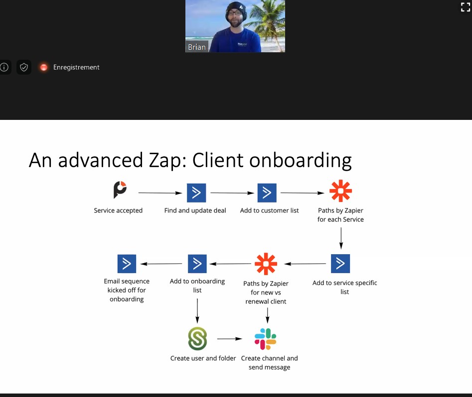 LLab50's tweet image. Automatiser les tâches chronophrages à faible VA grâce à des connecteurs d'applications ? c'est possible avec des outils comme @zapier. Cas d'usage d'intégration d'un nv client dans le portefeuille du cabinet.

#AFVirtualSummit 
@Accountex 
@ACCA_UK

👉summit.accountex.co.uk