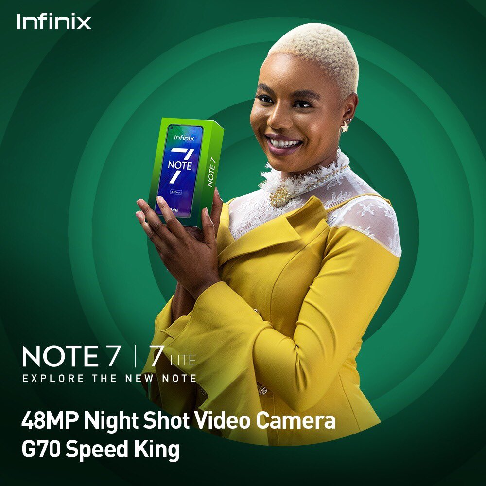 Bubble_minakie's tweet photo. The Gorgeous @NancyIsime would be present for the Live launch of @InfinixNigeria ‘s latest phone, the #NoteThe7. Other amazing celebs would be live as well and you can watch it on YouTube tomorrow. It’s going to be amazing. https://t.co/7WhqrzcpWs