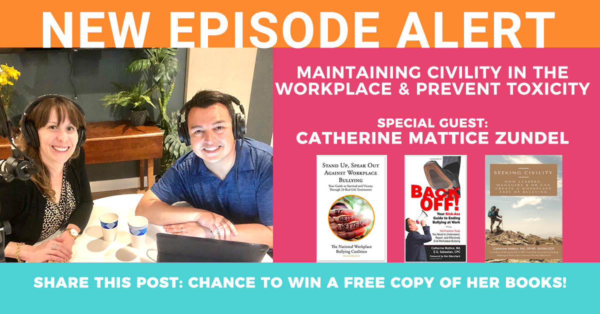 TheGFOnetwork's tweet photo. New Podcast Episode! Good for Others Host @johnvalencia  and special guest @catmattice chat about everyone deserves to work in a toxic-free workplace!
Listen here - https://t.co/exvSxE66BR
#podcast #hr #civility #workplace #culture #share #employeeengagement #employeesmatter #fun https://t.co/Wg7lYHaySs