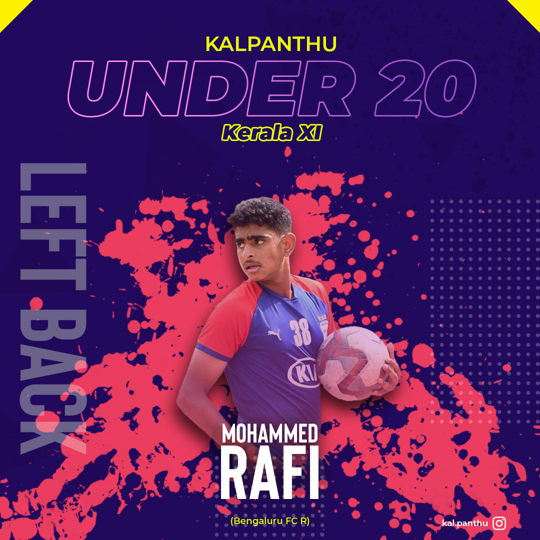 Left Back: Mohammed RafiTeam:  @bengalurufc (R)A clever, versatile, and no-nonsense defender who  #BFC will be hoping to field in their main team in the near future.