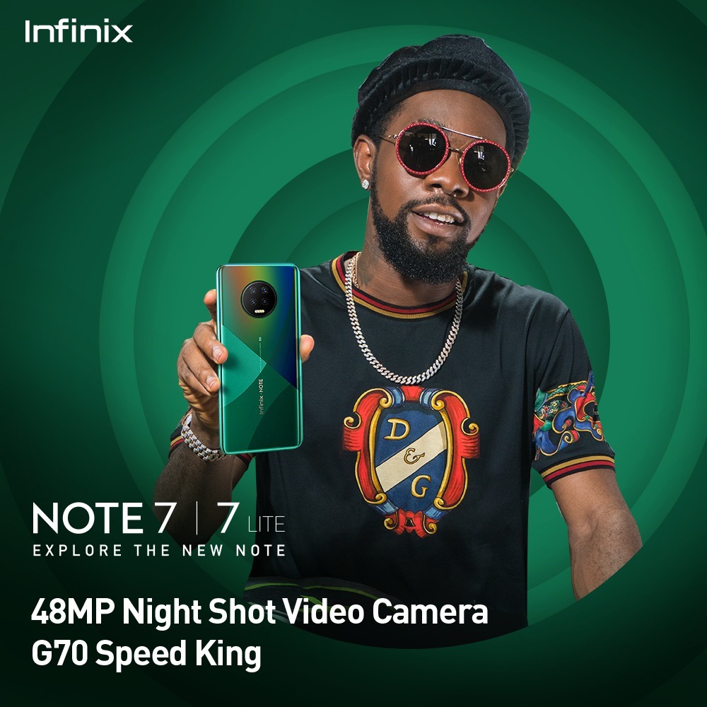 Matchdaylenstv's tweet photo. Join as Infinix officially launch the note 7 tomorrow I'm sure you won't want to miss this when it promises to be entertaining with some of your favorite celebrities like @davido @patorankingfire and lots more on ground.
#NoteThe7 https://t.co/RKUiF8B0e3