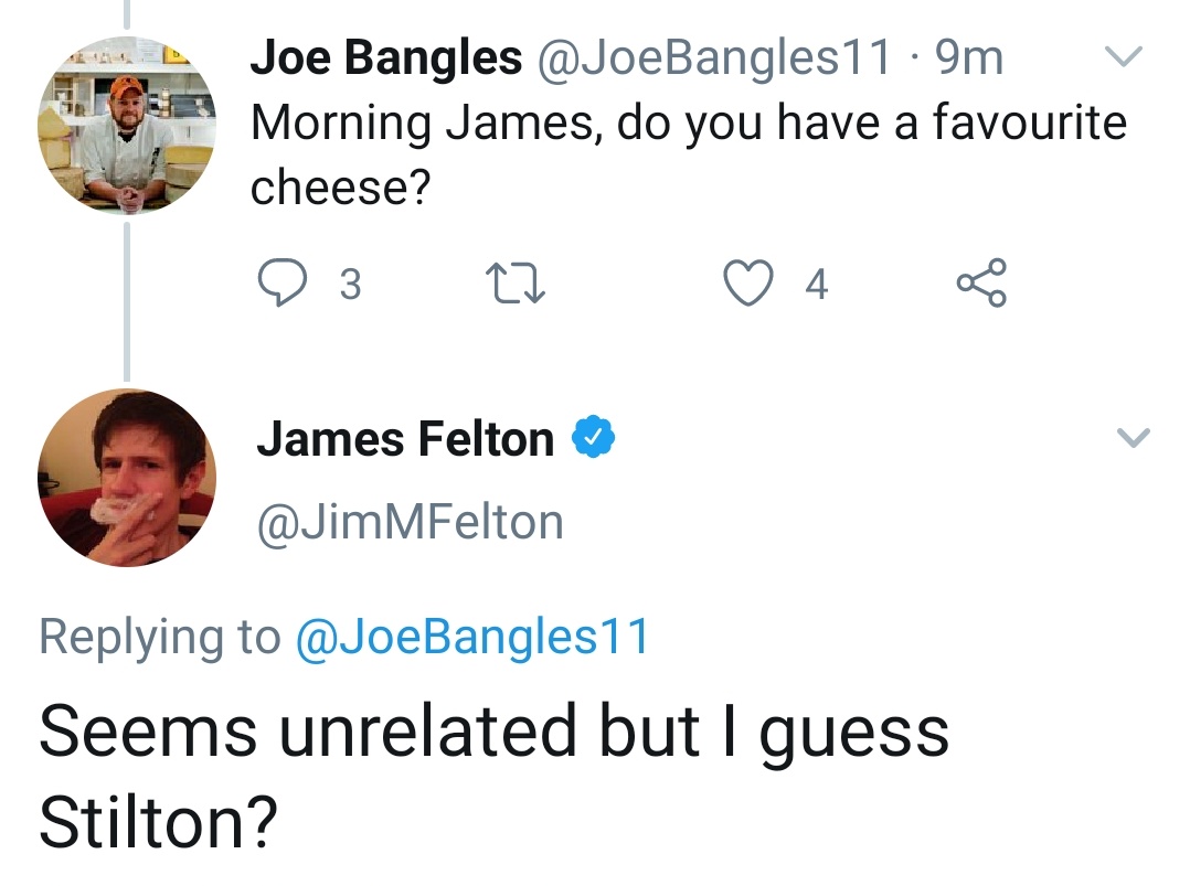 The you to the always wonderful  @jonronson*,  @caitlinmoran,  @domjoly,  @JimMFelton for your replies and cheese choices!Welcome to the cheese wall*re-posted due to Mr Ronson's late comment on his cheddar.