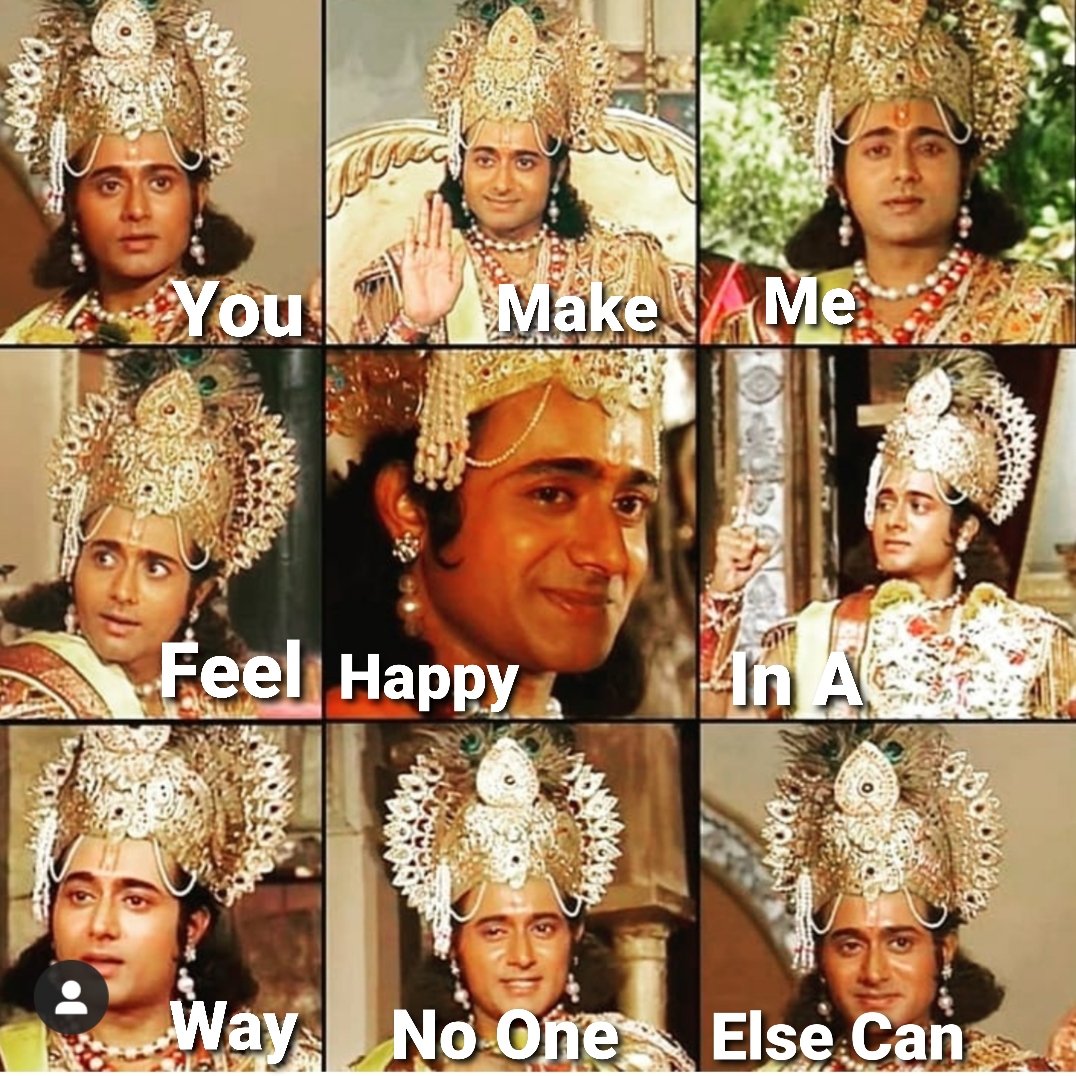 ShraddhaModanw6's tweet photo. Who else want to see #VishnuPuran only for @nitishkrishna8 aks #Vishnu 😍😍
Aapki adao pe mai vaari vaari😍❤
Jb #Krishna bane @nitishkrishna8 Sir tab #Gopiyo ke dil❤ churane wali baat par believe ho gya😍❤Dil chori sadda ho gya😍
#Mahabharat
@DD_Bharati #MahabharatOnDDBharti https://t.co/OVGsjn2byz