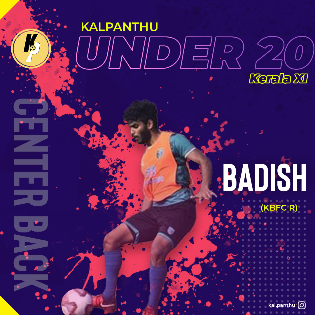 Centre Back: BadishTeam:  @KeralaBlasters (R)Another confident defender who is not afraid to keep the ball at his feet and patiently pick a pass.