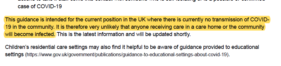 The guidance in Q was published on 25 February 2020. The passage Starmer referred to is below  2/