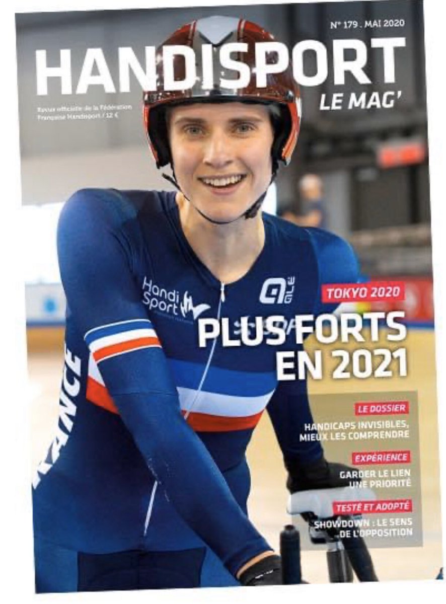 FFHandisport's tweet photo. #NOUVEAU HANDISPORT LE MAG’ 
✔️Report des Jeux de Tokyo 2020. Plus #forts en 2021 !
✔️ Dossier consacré aux Handicaps #invisibles 
✔️ Lancement du #esport 
✔️ Confinement, garder le lien.
✔️ Testé &amp; adopté : le #showdown
Et bien plus encore...
👉 https://t.co/65B076n0uR https://t.co/kBSyNCMavi