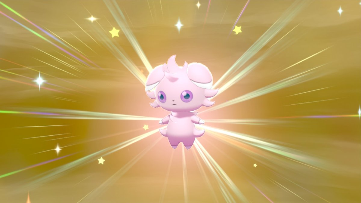 Elite4Taiga's tweet photo. Finally hatched this beauty only to learn it doesn'thave its hidden ability ;( #PokemonSwordShield #NintendoSwitch #espurr https://t.co/2RAFvUiAE7