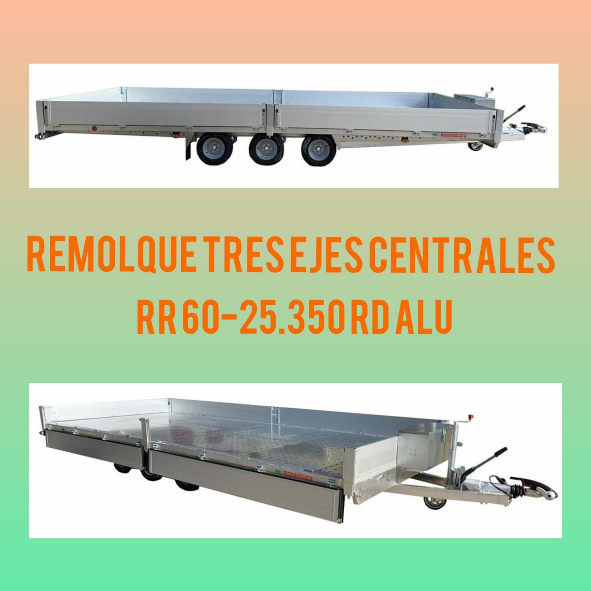 RemolRodriguez's tweet photo. #remolque 3 ejes centrales, mma 3500kg,6000x2500x300;estabilizador, laterales abatibles de aluminio, bonito remolque realizado a las necesidades del cliente. https://t.co/NG8GdQ0CzS  whatsapp/tfno 674213697   tfnos 979720742/979887283 https://t.co/G390PK20Lu