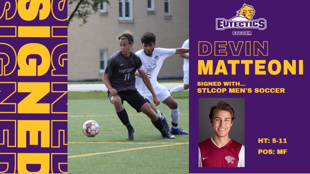 UHSPEutectics's tweet photo. STLCOP men's soccer welcomes Devin Matteoni of Florissant, Mo.!
https://t.co/uTu7FJ6qWw
#EutsMSoccer #stlcop #STLCOPSaidYes https://t.co/jGyXSPTqqh
