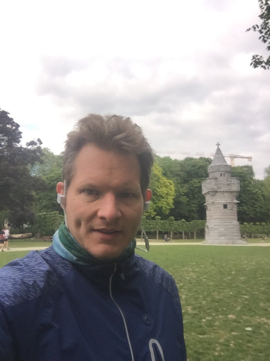 The #SupportStrassenkinderBerlin fitness challenge continues. Thanks <a href="/ThomasRabe/">Thomas Rabe</a> four doubling the effort and the donation. Did my 5th run on Monday