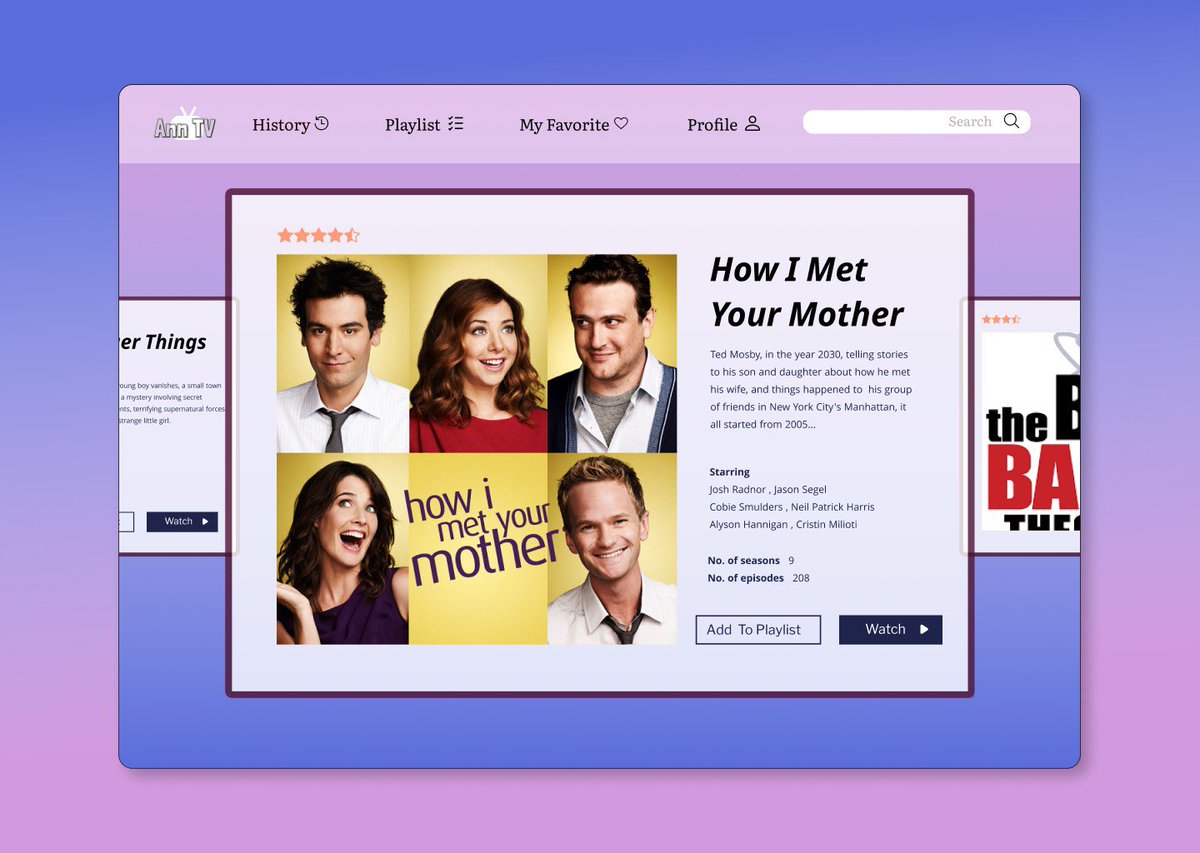 sana7989's tweet photo. DailyUI challenge No.25 TV app

It’s hard to find photos of tv program that can be edited...
#DailyUI #025 https://t.co/1b3fLuA5uU