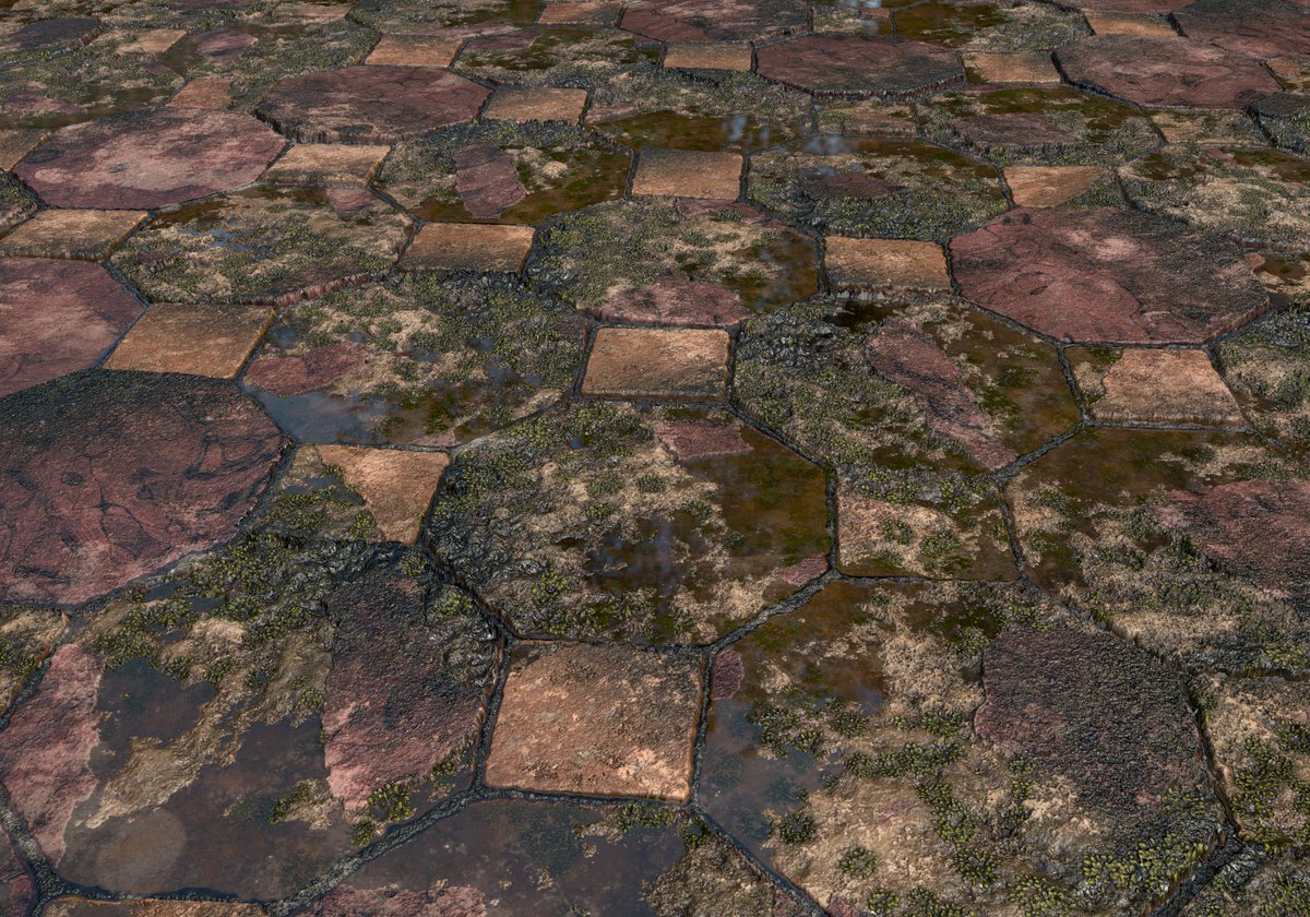 Here is my newest project made with #SubstanceDesigner . I'm very happy with the final result ! You can see more on my art station page 🙂 #ProceduralArt
artstation.com/antonrock