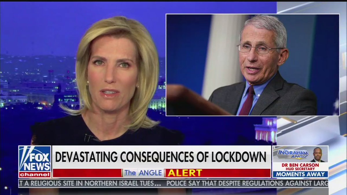 Fox& #39;s primetime hosts, particularly Tucker Carlson, have gone after Fauci before. But last night was a major escalation.  https://www.mediamatters.org/fox-news/...