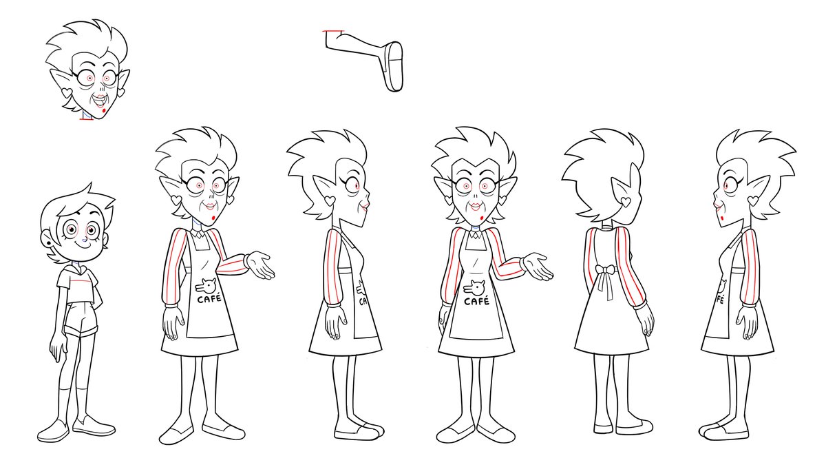 I forgot I have a bunch of designs from #TheOwlHouse Body swap episode that I haven't uploaded yet! Gonna start with gremlin Luz and some creepy old ladies