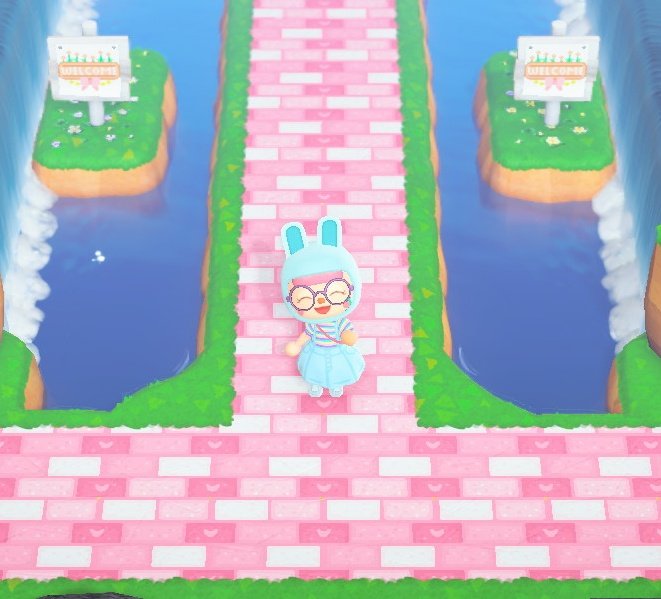 LoIIipup's tweet image. I must admit I couldn't find the perfect pink brick path for me so I made my own! Please show me if you use it I'd love to see!!🥰✨💗
#acnh #ACNHDesigns #acnhpaths #acnhpatterns #AnimalCrossingDesign