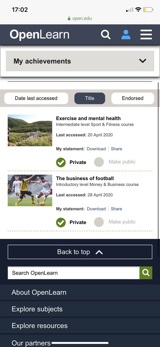 MrAndersonPE1's tweet photo. Completed some great free training through the Open University, whole selection of course based on sport ⚽️🏀🎾🏉 and a few more in progress now https://t.co/3cUnWND8xD