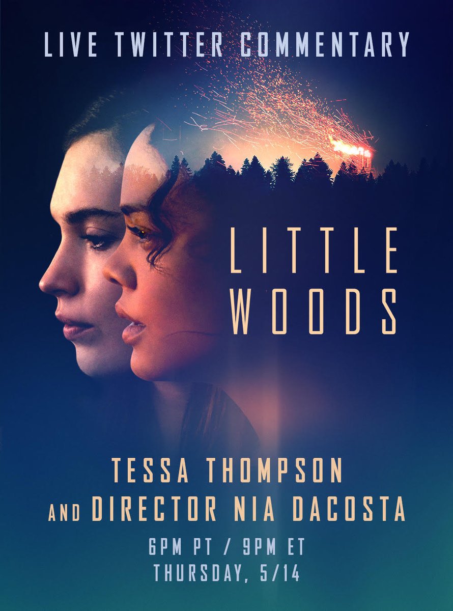 sundanceorg's tweet photo. Tomorrow! Join director @niadacosta with @tessathompson_x in a live twitter commentary of the #Sundance-supported film @littlewoodsfilm at 6:00pm PT. Now streaming on @hulu.  #littlewoods @neonrated https://t.co/sepa9I7hAO