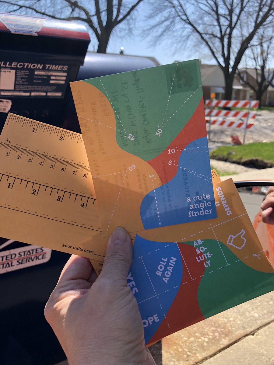 mlangmyer's tweet photo. Sending out some @Public_Math postcards for @pathwayshighmke #PHSmathphotochallenge Where do YOU find YOUR math? #mathwithmeMN #mathanywhere https://t.co/WinjW7Gi5l
