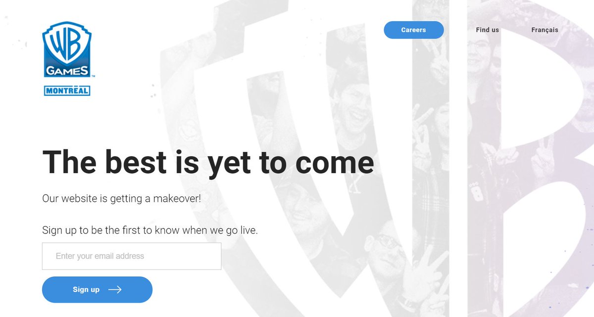 HogLegNews's tweet image. Batman fans- what does this "24 hours of WB" refer to on @WBGamesMTL website? Also, main website is getting a makeover like @AvalancheWb at the moment which is also down.