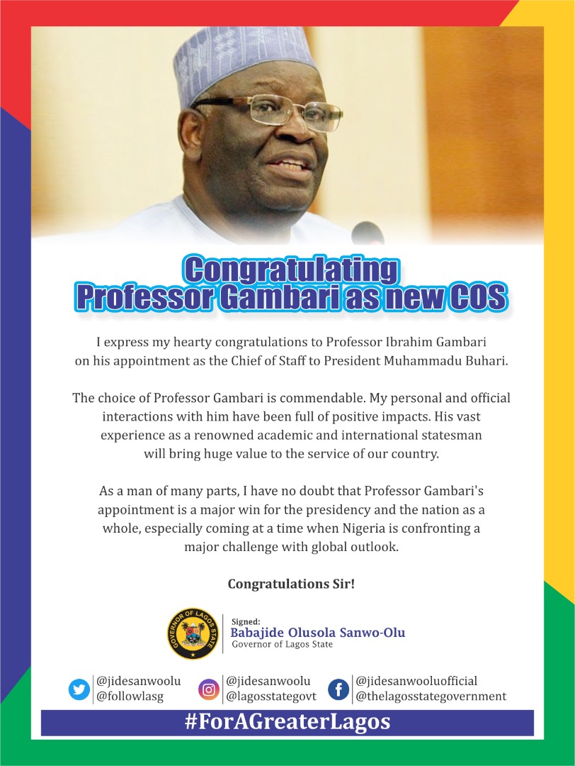 Babajide Sanwo-Olu tweet media