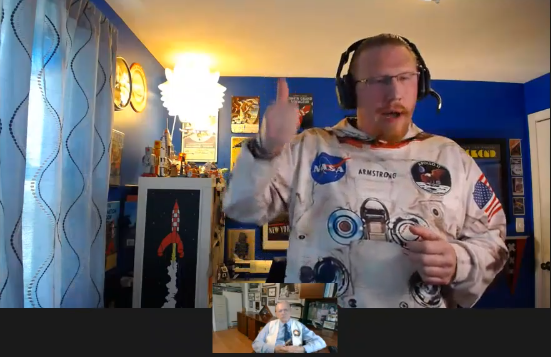 And that folks is how you do a virtual event feature session and live Q&A. Hat tip  @graemeknows on the  #IBM Academy session with Gene Kranz! Amazing. We are all in tears and cheering on the team Slack.