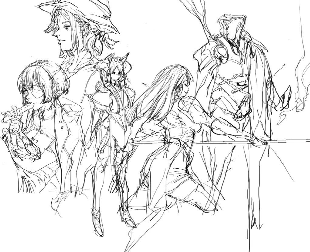 some drawing I have not posted here yet 