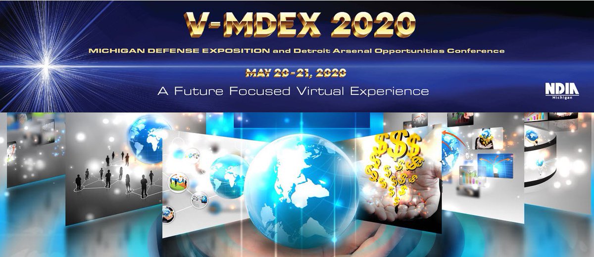 MDEX Registration is open! Sign up today to engage with the Army and Industry. And don't miss the Networking Happiest Happy Hour Tuesday evening! Lastly, stay in-tune through Thursday for the added Congressional Panel! All the details can be found at mdex2020.com