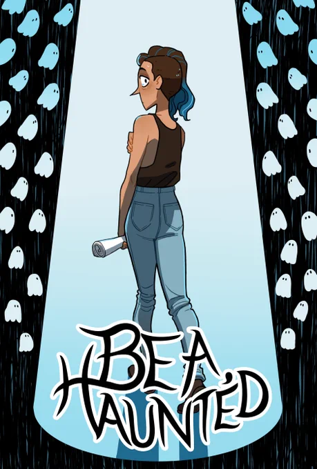you can also find paranormal graphic novel Bea, Haunted in it's first official public release! no clue when books will be available, so for now get your digital edition!! 