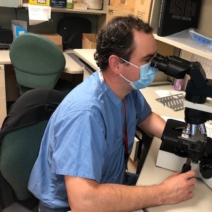 SBMPathology's tweet photo. May 13th is Dr. Papanicolaou’s Birthday, and #NationalCytotechnologyDay! #COVID19 has changed life for our #cytotechs, but what will never change is their determination to catch all the abnormal cells! Join us as we recognize their dedication & contributions today.
@StonyBrookMed https://t.co/u3h7fnsmq8