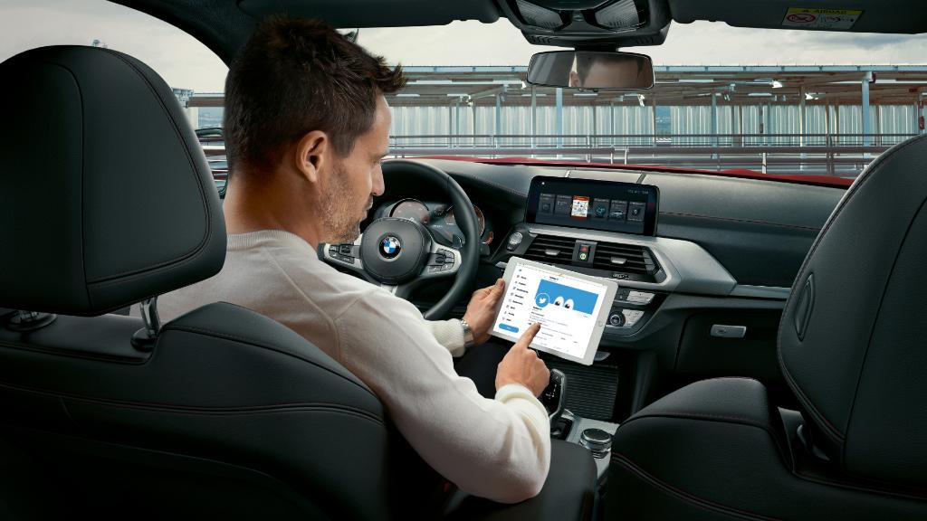 BMW's tweet image. So, @Twitter will allow its employees to work from everywhere they want now.

Time for #CarOffice, thanks to the #BMW ConnectedDrive WiFi hotspot.