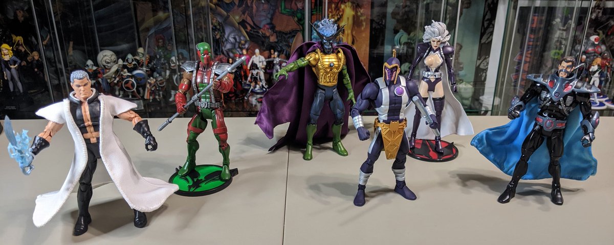 daarkanjel's tweet photo. #WildStorm Villains #SwordofDamocles #Pike #Helspont #Regent #Tapestry #Aries custom figures by #NewCollectorCustoms #LeechCustoms #TokenCustoms #HKC #AshCustoms https://t.co/NOhmhbS5ii