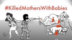 basirahang's tweet photo. We are fighting an enemy who kill babies and pregnant women in a maternity hospital. 
So please stay with us and rise the voices of those who are not with us anymore
 #KilledMothersWithBabies https://t.co/F7FQY3T1ps