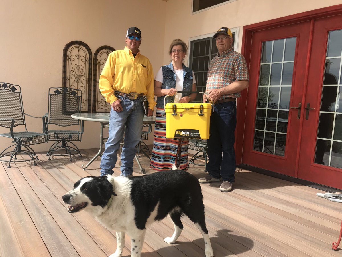 thebigironguy's tweet photo. Thank you Leonhardt Family for you trust in ⁦@BigIronAuctions⁩ to conduct your #retirement #auction ⁦@WyoBigIronGuy⁩ https://t.co/ugSG0FCnJM