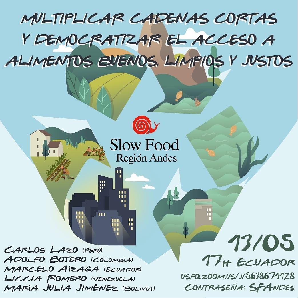 SlowFoodMiranda's tweet photo. Provisión de alimentos y COVID-19, pensando en cadenas cortas de acceso?. Unete por Zoom este 13-5 hora 5:30 pm para intercambiar sobre el tema. 
ID reunión: 5638671128 
Contraseña: SFAndes
#slowfoodlatinoamerica
#slowfoodregionandes
#slowfoodmiranda https://t.co/zpWp4EPKVT