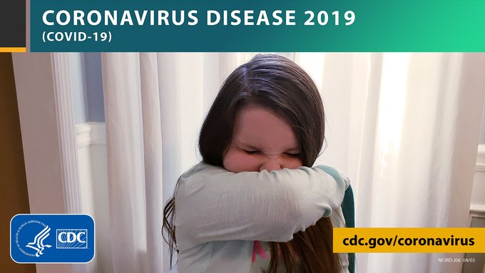 Cover your cough! #COVID19 spreads through respiratory droplets when an infected person coughs, sneezes or talks. Additionally, it can also be spread when someone is not showing symptoms. Take everyday precautions to do your part to stop the spread: ow.ly/yUgW30qFspX