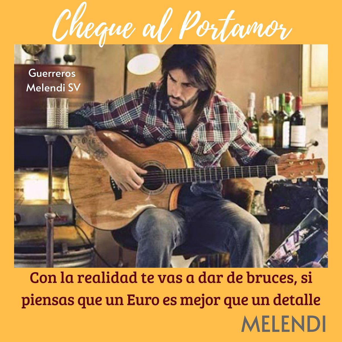 Melendi_SV's tweet photo. Feliz ombliguito de semana!
@MelendiOficial
.
.
#melendi #chequealportamor #lagrimasdesordenadas #musica #miercoles #milindri #guerrerosmelendisv https://t.co/wkz2SAnUhI