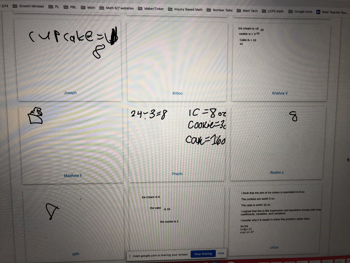 MGT_each's tweet photo. #kahoot and https://t.co/47CMt92now used to review scale factor in M67 during Google Meet @BAM_MS_Official #BAMinnovates #BAMConnected https://t.co/upP9s6D4JR