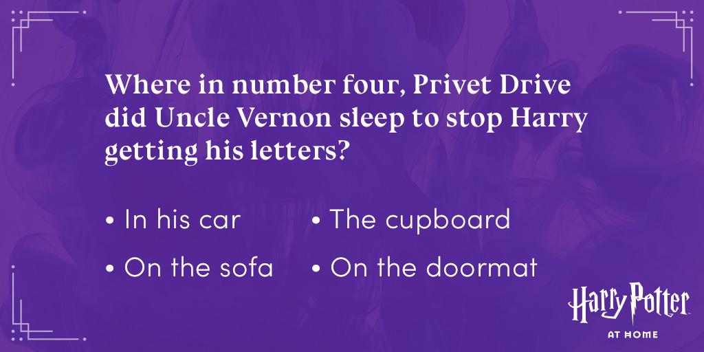wizardingworld's tweet photo. If you've watched Eddie Redmayne reading 'The Letters from No One', try our Chapter Three quiz to see how much you remember. Here's a question to get you started... ✉️ https://t.co/RdKxYeBxft
