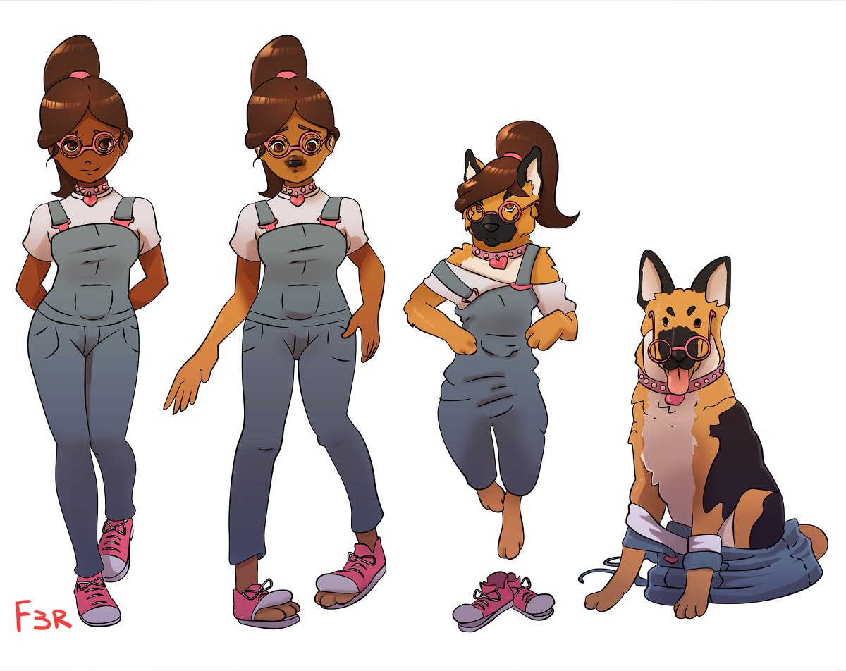 COM Girl To Dog. #sequence. pic.twitter.com/J5Dv1zVcnJ. #commission. #tf. #transformation...