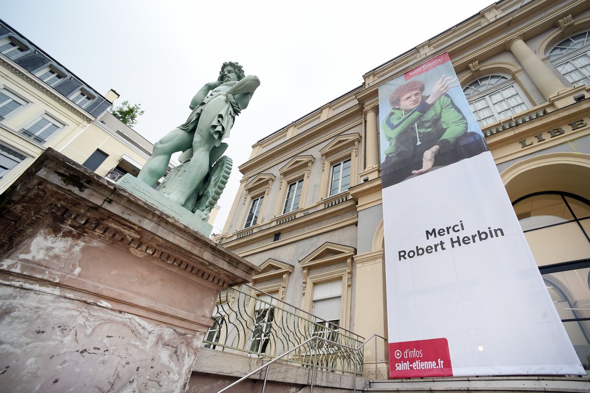 Saint-Etienne's tribute to Robert Herbin