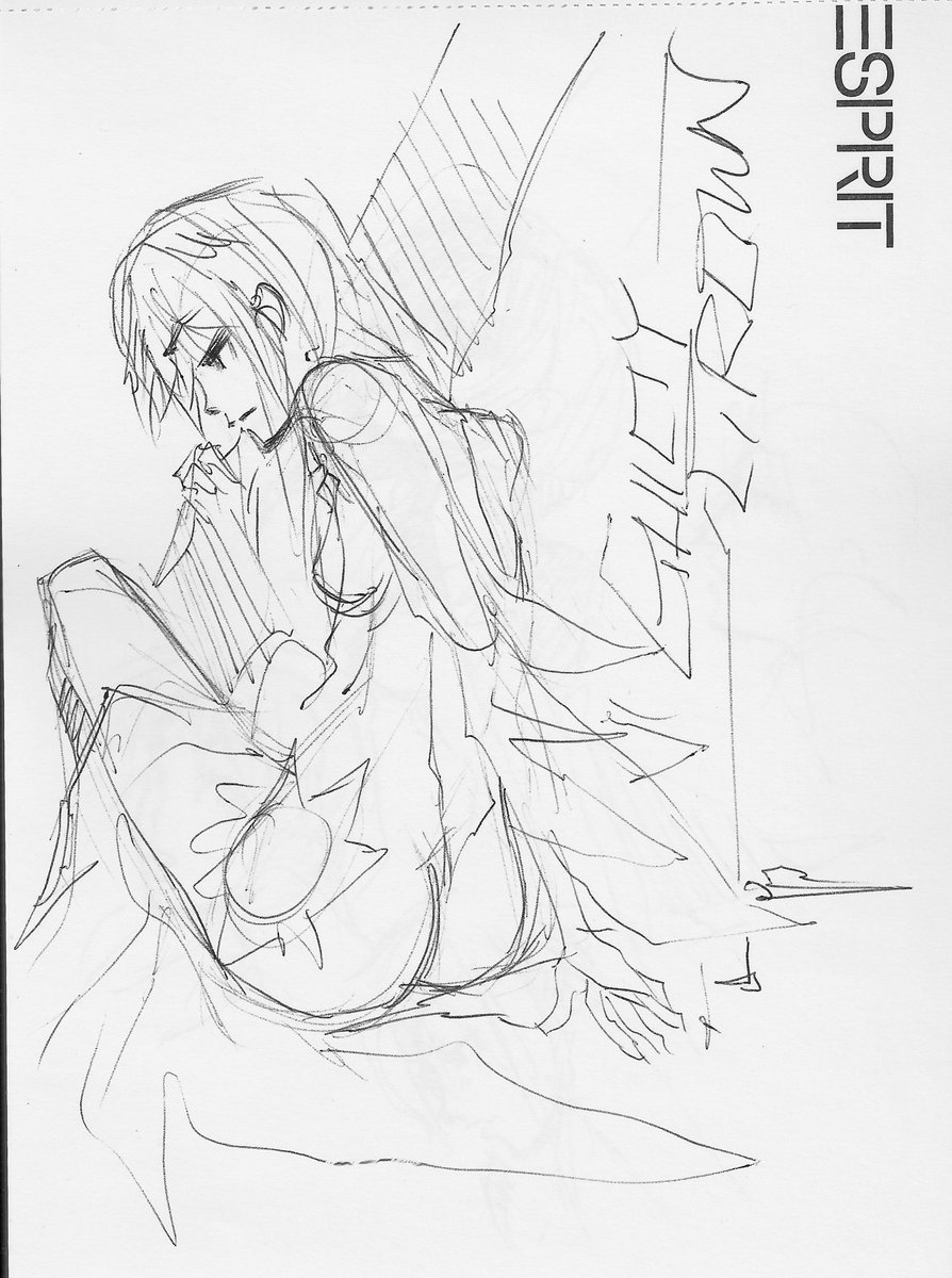 javierbolado's tweet photo. Sketch vs. Final version โ๏ธ first it was a quick sketch in an old notebook ๐ but I worked a lot in the concept and this is the result (2nd image) , it was a long time ago but is one of my favs ๐ #sketch #finalversion #favs #artist #okdsketch #oldnotebook https://t.co/gXQsMpnugs