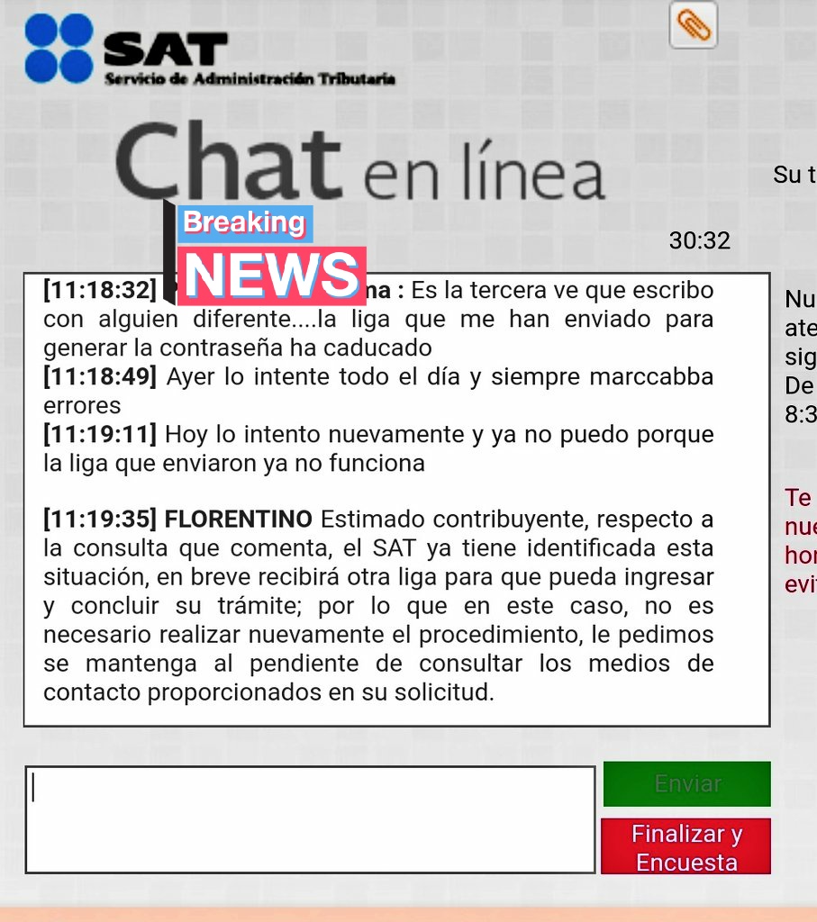 fsebastianfg83's tweet image. Para aquellos que al intentar generar la contraseña en SATID y aparece que la liga enviada ha caducado, el @SATMX  ya ha identificado este error. Solo queda esperar. 👇RT
#declaracionanual #SATID #SAT